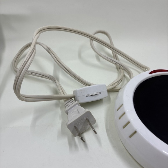 Large Candle Warmer Plate Jar Wax Melt Safely White CW-003 - Picture 3 of 5